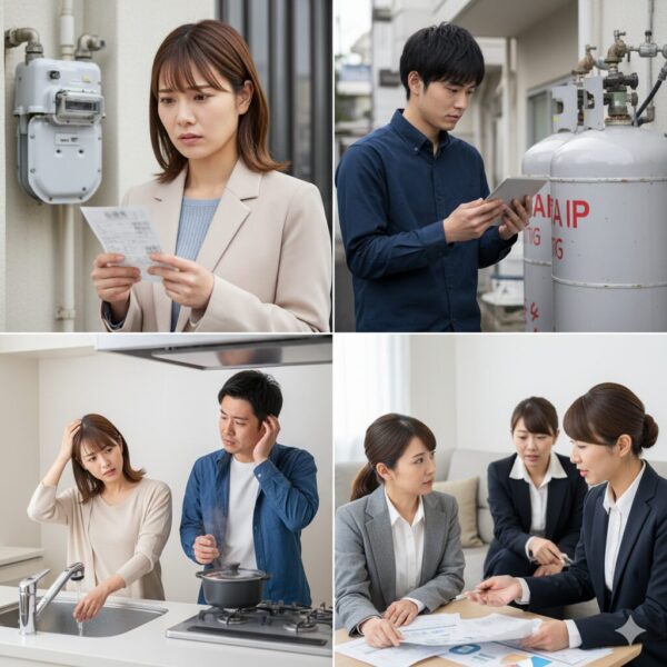 ガス代が高い、おかしいと感じる原因