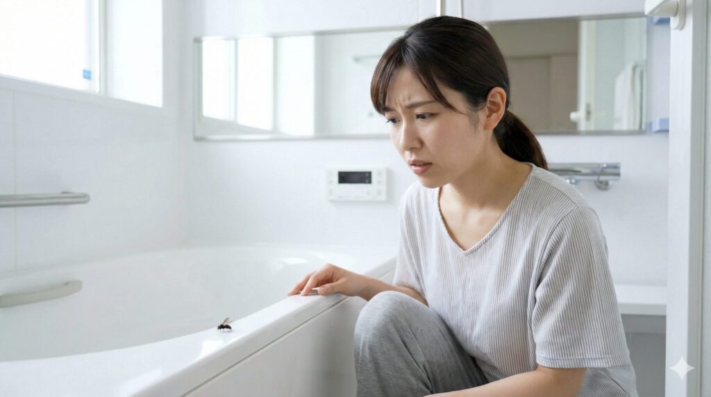 お風呂のコバエにカビキラーは効く?幼虫退治と予防法を解説