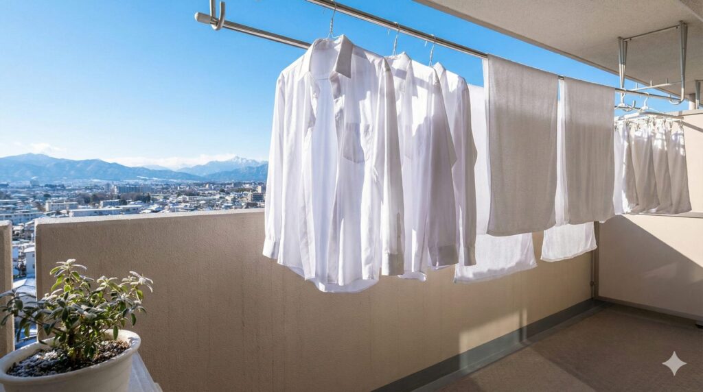 冬でも早く乾く条件はある?