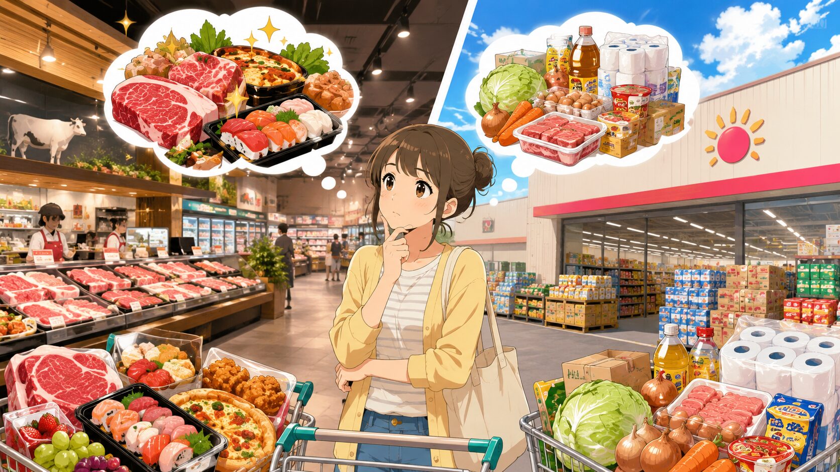 ロピアとラ・ムーはどっちが安い？お弁当や生鮮を徹底比較