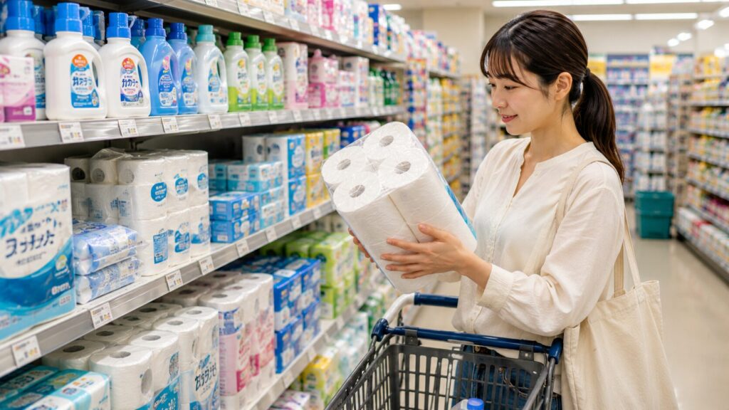 日用品はどちらがお得に買えるか