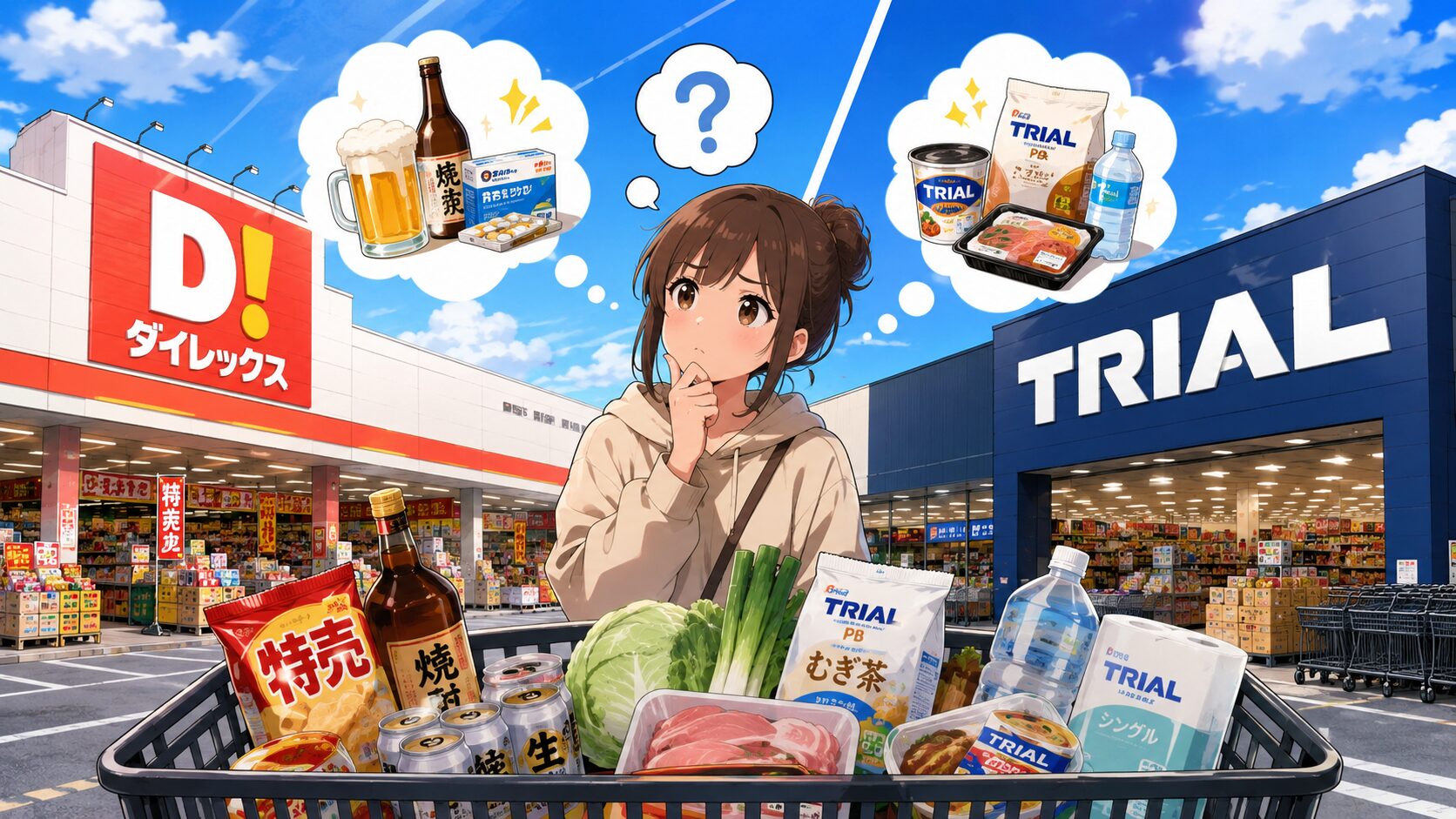 【徹底比較】ダイレックスvsトライアル、結局どっちが安い？
